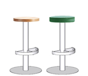 Metropolitan Free Standing Bar Stools